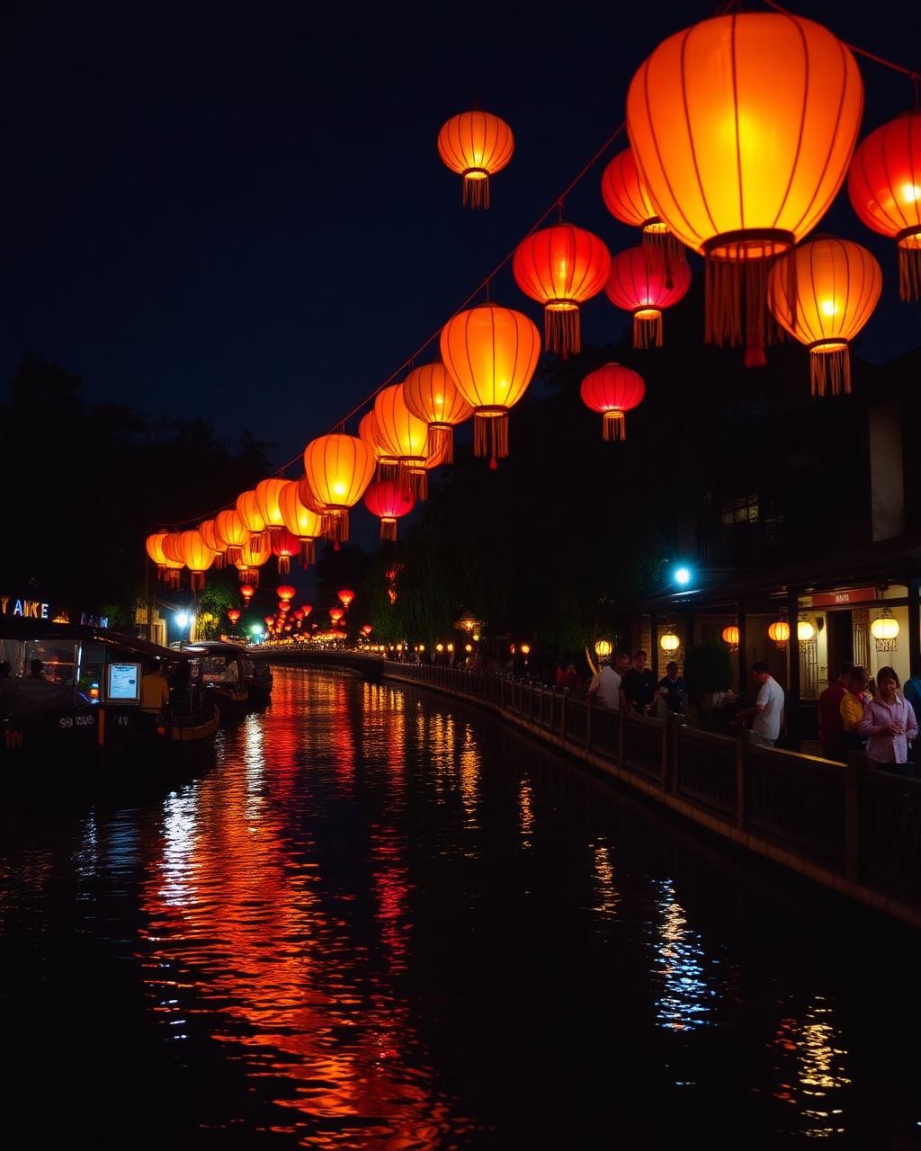 Đêm hội đèn lồng Hội An